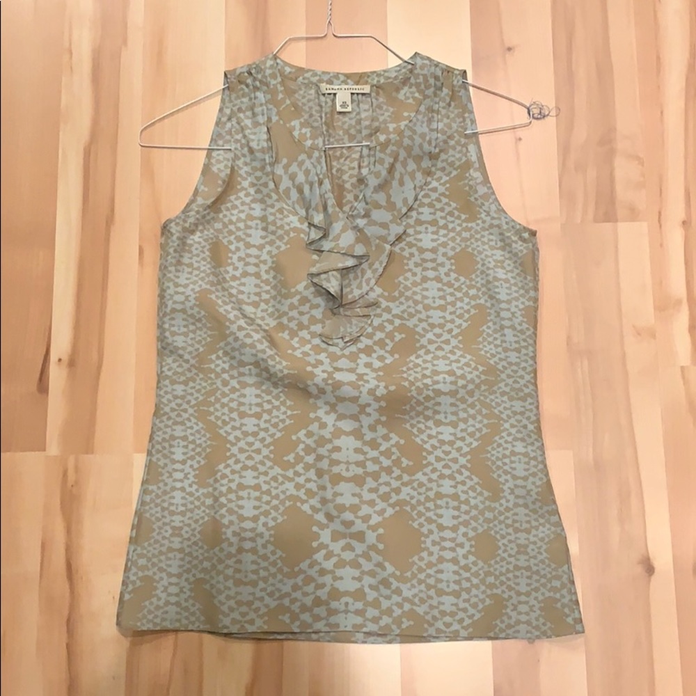 Banana republic light blue snake top